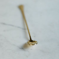 Long Gold Spoon