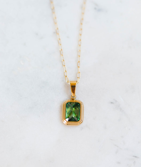 La Mère Necklace Verte (Green)
