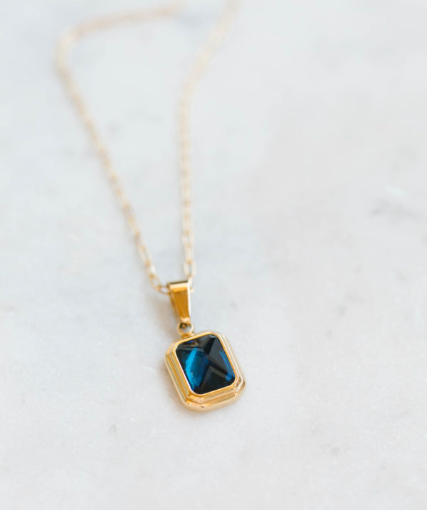 La Mère Necklace Bleue (Blue)